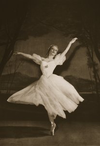 Tatiana Riabouchinska in Les Sylphides, from Grand Ballet de Monte-Carlo, 1949 (photogravure) by French Photographer